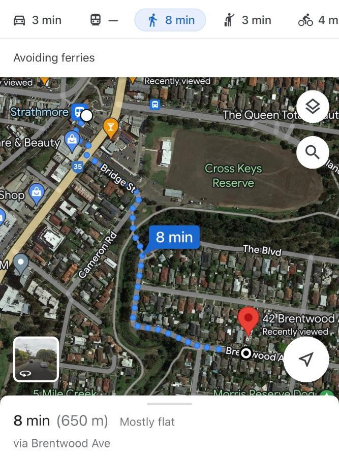 A Single Room Near The Railway Station Melbourne Exteriör bild